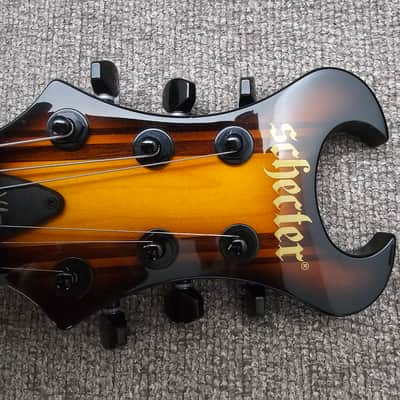 Schecter Synyster Gates USA Custom Vintage Sunburst image 4