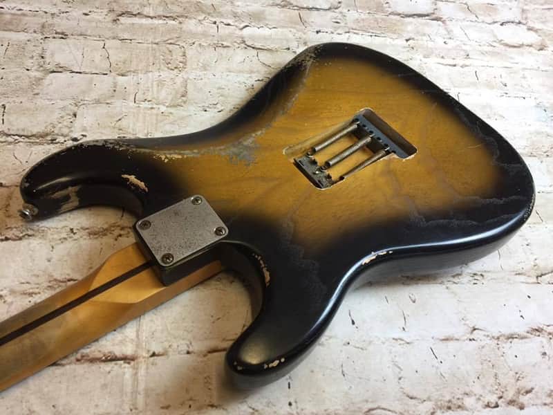 fraser tobacco burst 54' Fraser Guitars Custom Shop Tobacco Burst 54 Stratocaster Guitar Aged  Vintage Relic *1 AVAILABLE