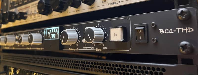 TK Audio BC1-THD Stereo Bus Compressor 2022 - Present - Black image 1