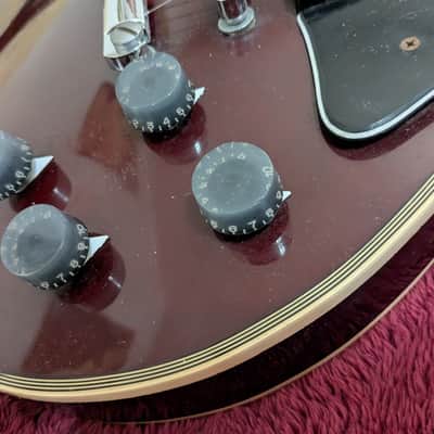 Pace(Cort) LP Copy 1980s - Wine Red - Epiphone ProBuckers - Made in Korea image 4