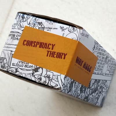 Way Huge WM20 Smalls Conspiracy Theory with ANALOG MAN diodes Professional Overdrive - Gold Klon Centaur image 11