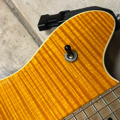2000 Peavey EVH Wolfgang Floyd Rose flame maple Amber image 8