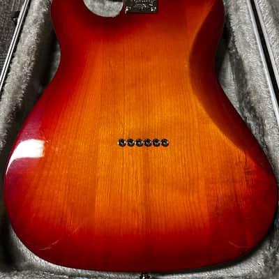 Fender American Deluxe Telecaster 2008 - Aged Cherry Burst Bild 3