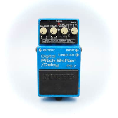 Boss PS-2 Digital Pitch Shifter Delay 1992 Made in Japan Guitar Effect Pedal ED53946 image 2