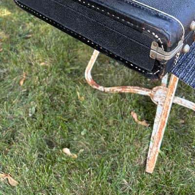 VINTAGE 1966 FENDER PRECISION BASS CASE w/KEYS image 7