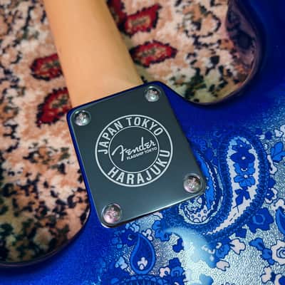 *NEW IN BOX* 2025 Fender Japan Limited Edition Indigo Paisley Stratocaster, Fender Flagship Tokyo Store Exclusive Color, MIJ JD25 image 3