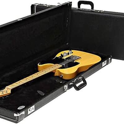 Fender G&G Standard Mustang/Jag-Stang/Cyclone Hardshell Case, Black with Black Acrylic Interior 2016
