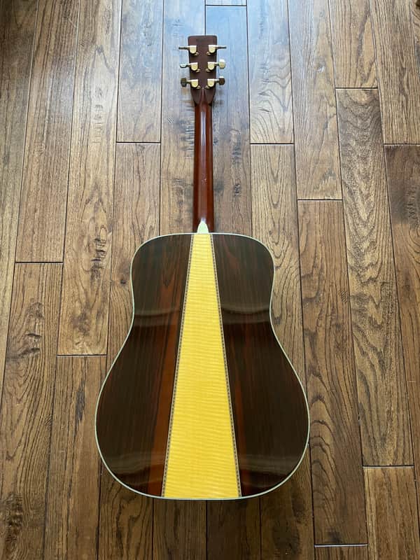 MORRIS TF-801 & Martin ハードドケース Vintage 1980s Morris TF-801 Acoustic Dreadnaught Guitar D45 MIJ
