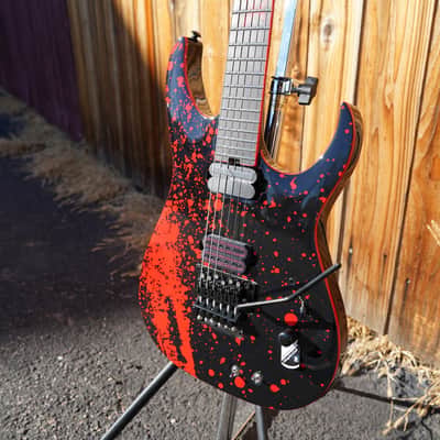 Schecter DIAMOND SERIES Sullivan King Banshee-6 FR-S Obsidian Blood 6-String Electric Guitar image 7