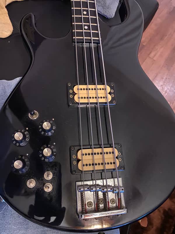 1980 Carvin Bass LB50 Black image 1