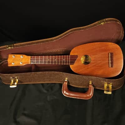 Kamaka Pineapple Soprano 1950's Solid Koa image 10