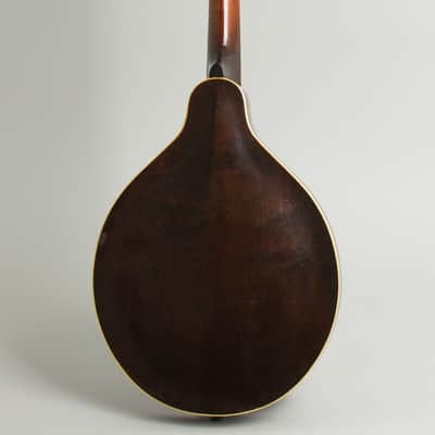 Gibson  Style H-1 Carved Top Mandola (1923), ser. #74352, original black hard shell case. image 2