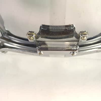 *Slingerland 5x14" Festival Chrome Steel Snare Drum 8Lug Vintage 80s No.141 USA* image 4