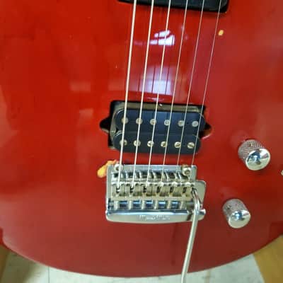 Ernie Ball Music Man AXIS SPORT 1998 RED HH MAPLE TREM image 11