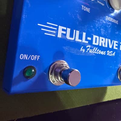 Fulltone Full Drive 2 (Non-MOSFET) 1996 - 2007 - Blue image 2