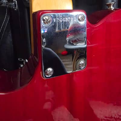 Fender American Vintage II '63 Telecaster 2022 - Present - Crimson Red Transparent image 10
