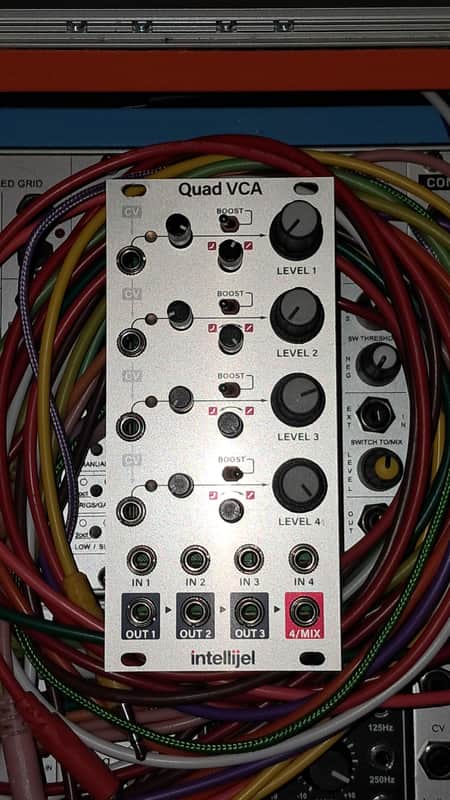 Intellijel Quad VCA Eurorack Synth Module | Reverb