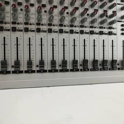 Behringer Eurorack MX2004A 20-Channel Mic / Line Mixer 2000s - Silver image 2