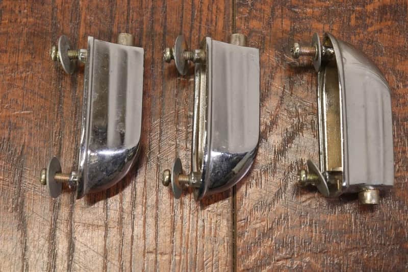 Unbranded Chrome Tom Drum Lugs 3pk #2 image 1