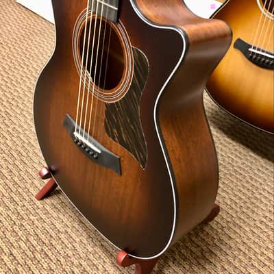Taylor 324ce Baritone-6 LTD Tropical Mahogany Top & Neck, West African Crelicam Ebony Fretboard with Case image 9