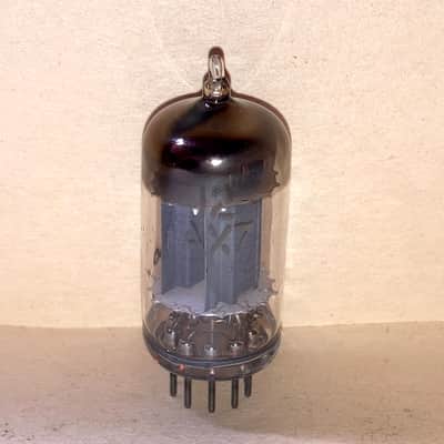 1950's GE 12AX7 ECC83 Long Plate Tube, NOS Testing image 2