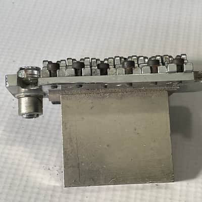 1980's Kramer Striker Guitars Chrome Floyd Rose II Licensed Tremolo Guitar Bridge image 6