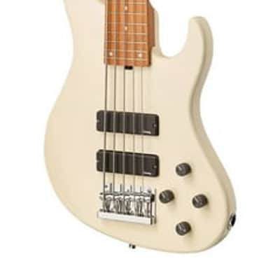 Sadowsky MetroExpress 5-String 24-Fret Modern Bass Roasted Maple Fingerboard 5-String Solid Olympic White image 8