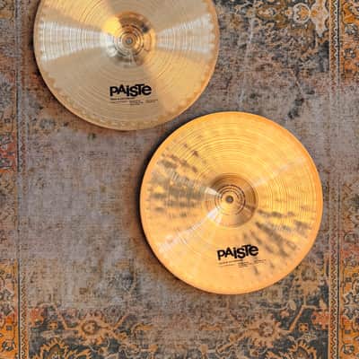 Studio Owned Paiste Signature DARK CRISP 13” Hihats 744 1234 g DON’T PAY $670! These DO EXACTLY What They Promise! image 2