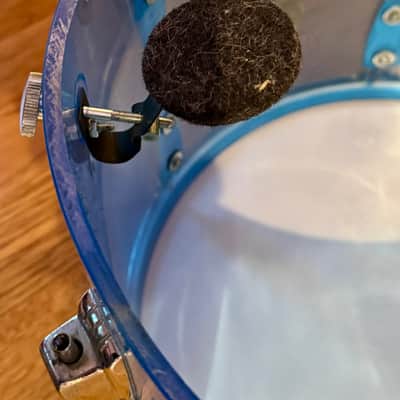 Ludwig Vistalite 14 x 10" Rack Tom Drum Blue Vintage Pre '76 image 12