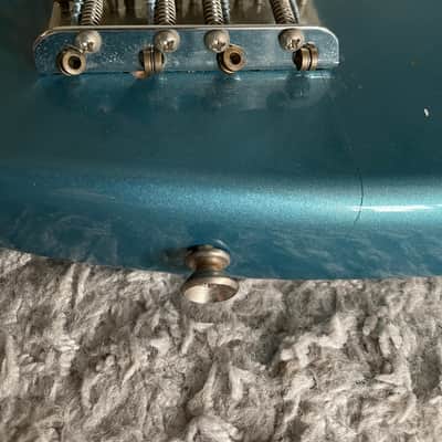 Fender Standard Jazz Bass 2000 MIM Rare Ocean Turquoise 4-String Bass Guitar image 6