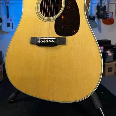 Martin D-28 Standard Series Acoustic Guitar - Natural with Aging Toner FREE PLEK! 970 image 3