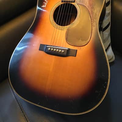 Martin D-28 Herringbone 1943 - Sunburst image 2