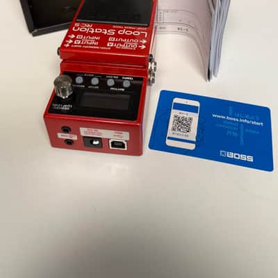 Boss RC-5 Loop Station 2020 - Present - Red image 3
