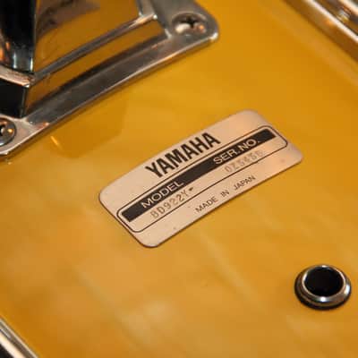 Yamaha Recording Custom 9000 mellow yellow 22x16 image 7