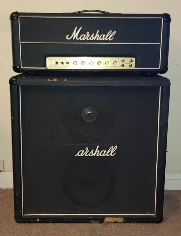 Rare 70's Marshall 2196 2 X 12 Cab | Reverb