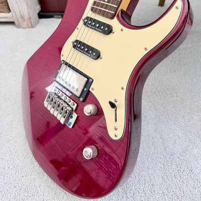 Yamaha PAC612VIIFMX Pacifica with Rosewood Fretboard 2021 - Present Fired Red image 2