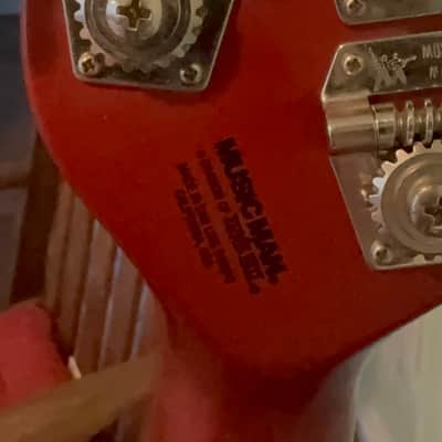 Ernie Ball Music Man Bongo 5 H 2006 - Lava Pearl image 6