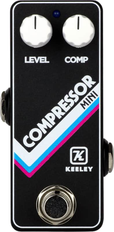 Keeley Compressor Mini Compressor Effects Pedal, Black Neon image 1