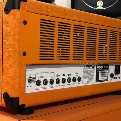 Orange Orange Rockerverb 100 MKIII Tube Head & 4x12 Cabinet Half Stack image 5