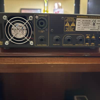 Markbass Little Mark 800 800-Watt Bass Amp Head 2010s - Black / Yellow image 3