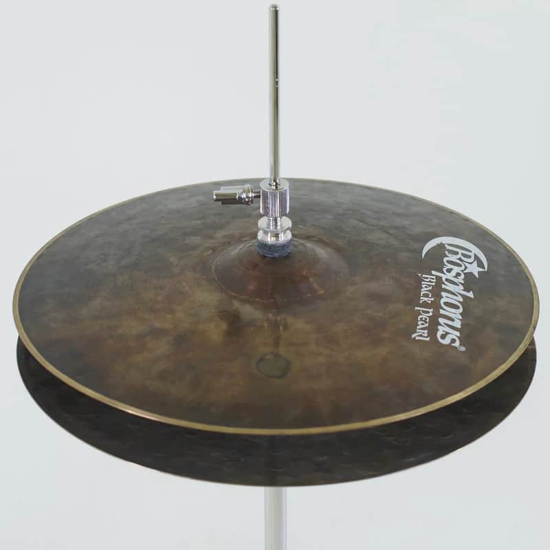 Bosphorus 13" Black Pearl Series Hi-Hat Cymbals (Pair) image 1