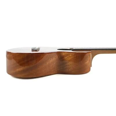 Flight IRIS TINTA NA Natural Solid Mahogany Tenor Ukulele image 3