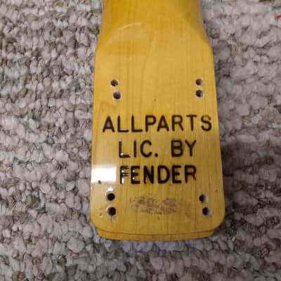 Allparts Stratocaster Replacement Neck image 5