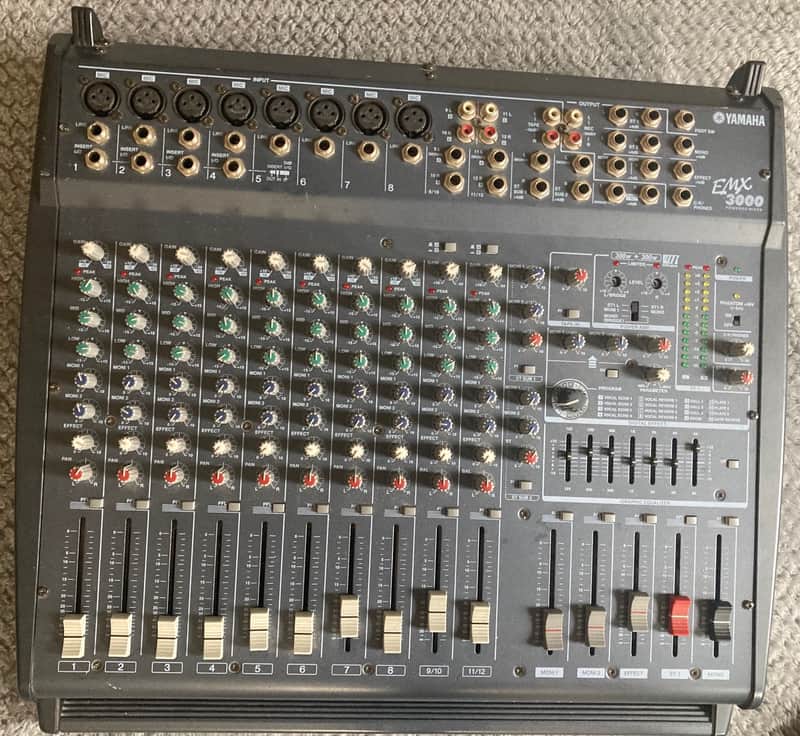 ヤマハ EMX 3000 パワードミキサー Yamaha EMX-3000 | Reverb