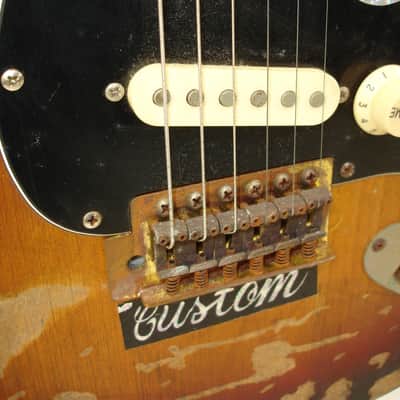 Stevie Ray Vaughan Distressed SRV Replica Strat Guitar image 6