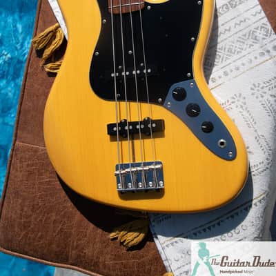 2017 Limited Edition Fender MIJ Traditional '60s Jazz Bass Reissue - Vintage Natural Finish - Pro Set Up w Perfect Frets/Action/Intonation! (JB-62) image 9