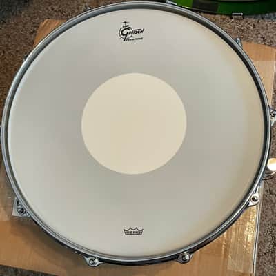 Gretsch G4164SS USA Custom Solid Steel 6.5x14" 10-Lug Snare Drum 2012 - Present - Black Nickel-Plated image 5