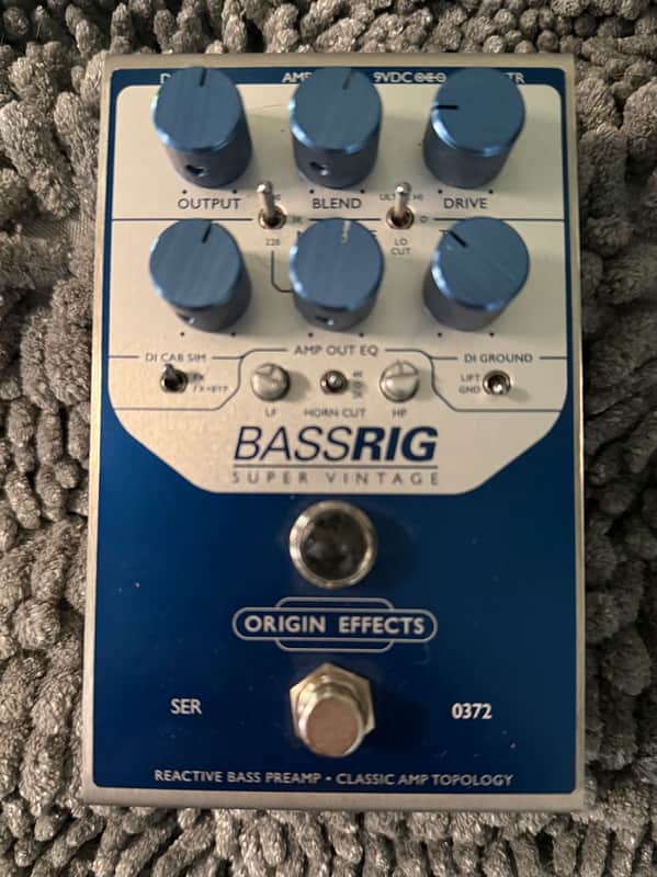 Origin Effects BASSRIG Super Vintage