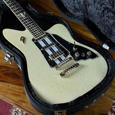 Duesenberg Alliance Dave Baksh Paloma White Sparkle - incl. Case - NEW image 19