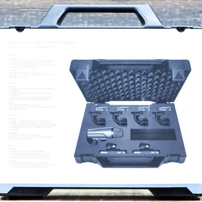 Sennheiser e 600 Series Drum Case 1 x e 602-II, 4 x e 604 2, x e 614 Microphones image 2